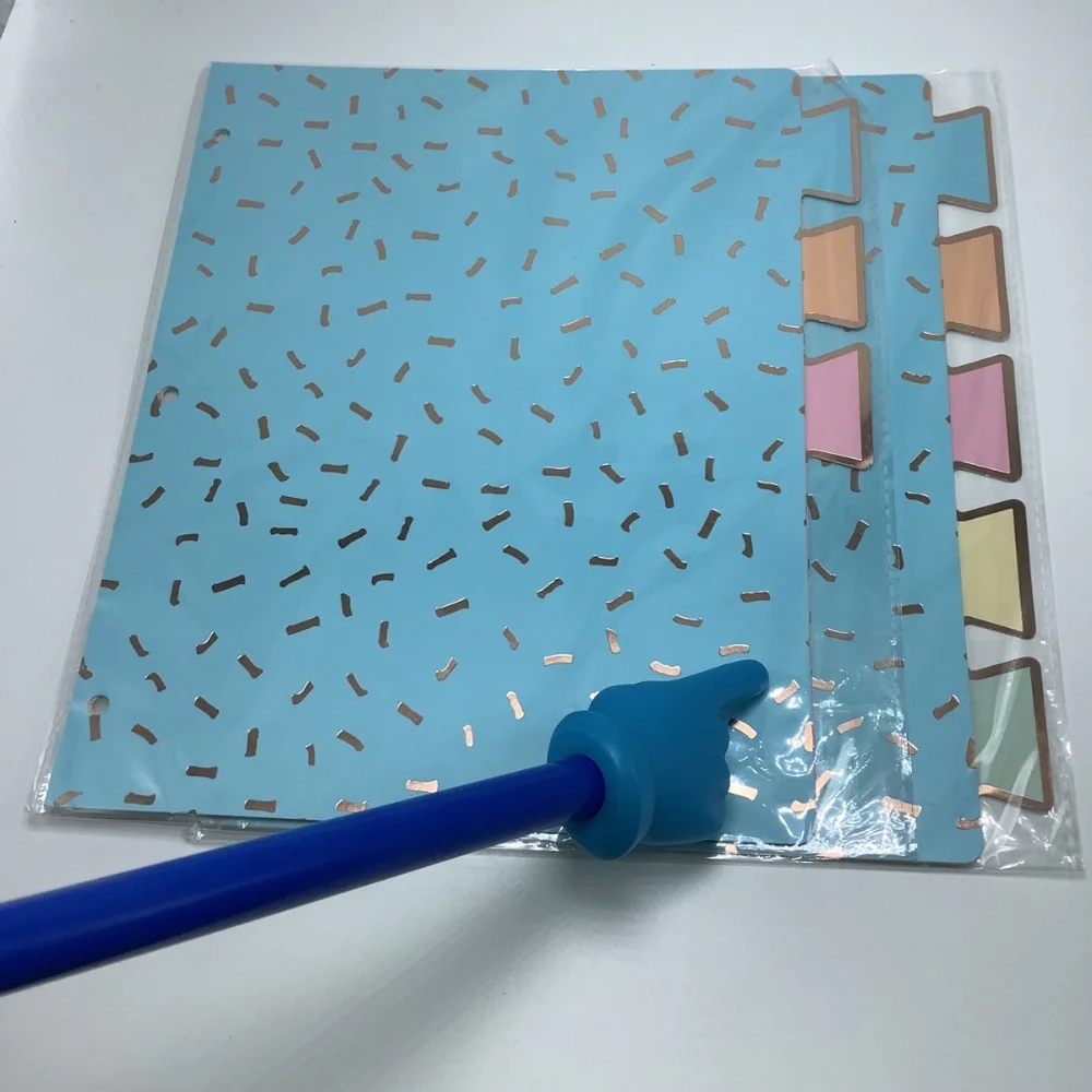 5 Y Yoma Colored 3 Ring‎ Binder Dividers w/ Tabs Letter Size Decorative